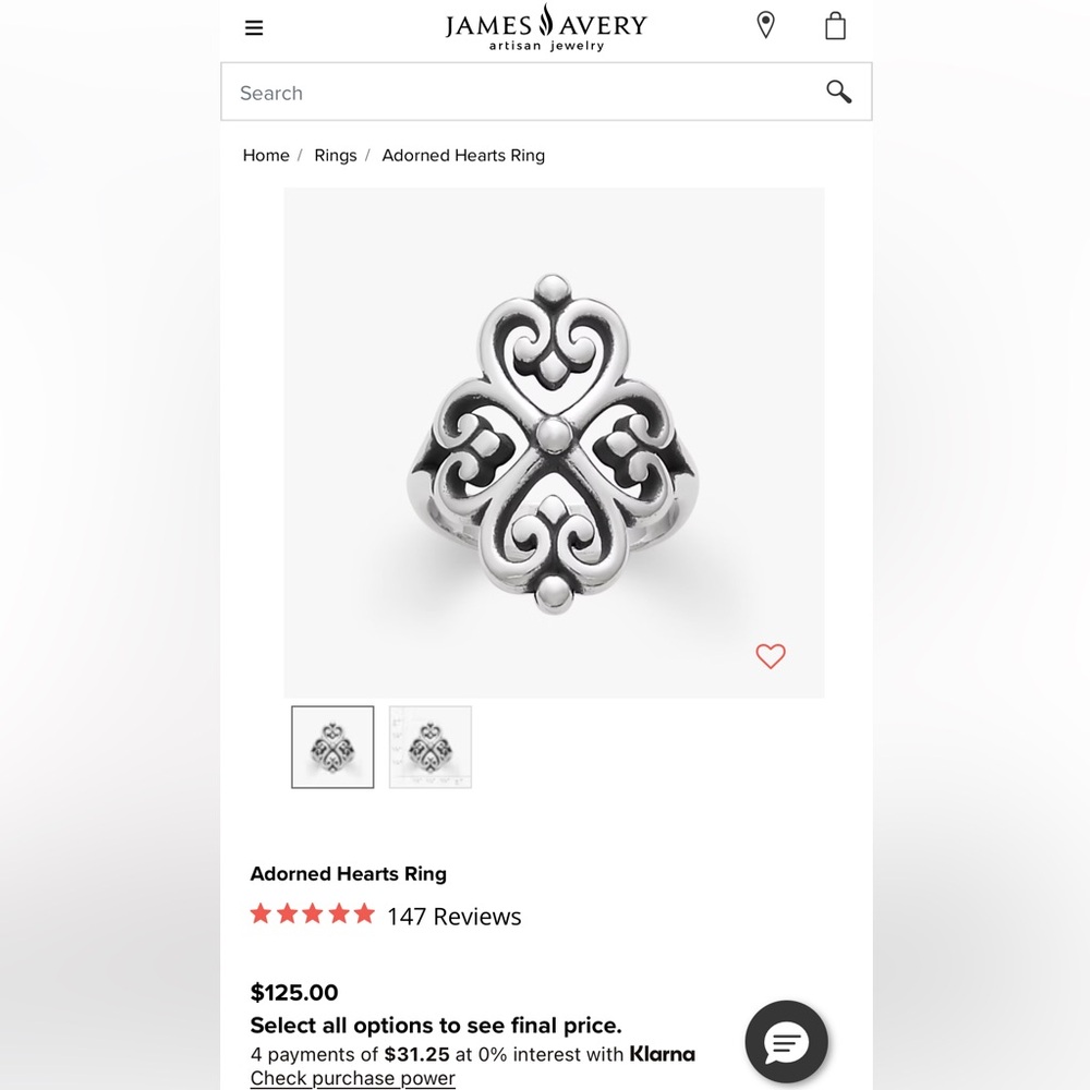 James Avery Ring - image 2